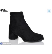 Черевики жіночі на зиму (6 пар р.36-40) чорний  "Vika"