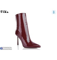 Черевики жіночі на весну/осінь (6 пар р.36-40) бордовий  "Vika"