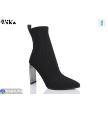 Черевики жіночі на весну/осінь (6 пар р.36-40) чорний  "Vika"