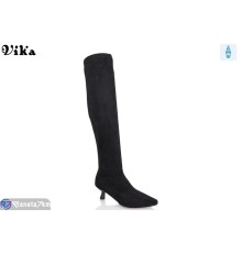 Ботфорти жіночі на весну/осінь (6 пар р.36-40) чорний  "Vika"