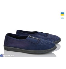 Тапки жіночі на весну/осінь (7 пар р.36-41) синій  "LOTTOS"