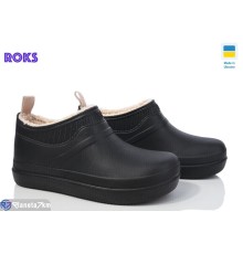 Калоші жіночі на весну/осінь (8 пар р.37-41) чорний  "Roks"