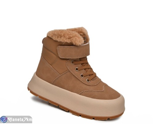 Черевики дитячі на зиму (8 пар р.32-37) коричневий  "TOMMY"