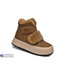 Черевики дитячі на зиму (8 пар р.32-37) коричневий  "TOMMY"