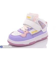 Дитячі кросівки на весну/осінь (8 пар р.25-30) фіолетовий  "Normashoes"