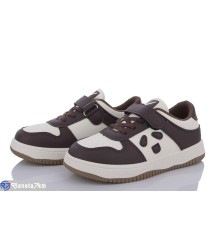 Дитячі кросівки на весну/осінь (6 пар р.32-37) коричневий  "Normashoes"