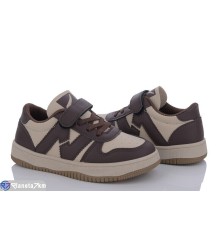 Дитячі кросівки на весну/осінь (6 пар р.32-37) коричневий  "Normashoes"