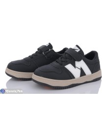Дитячі кросівки на весну/осінь (6 пар р.32-37) чорний  "Normashoes"