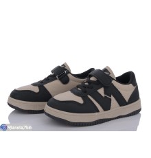Дитячі кросівки на весну/осінь (6 пар р.32-37) чорний  "Normashoes"