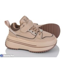 Дитячі кросівки на весну/осінь (8 пар р.32-37) коричневий  "Laifakids"