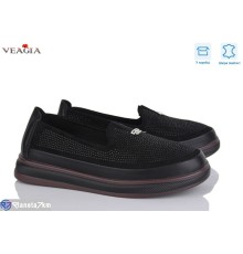 Туфлі жіночі на весну/осінь (8 пар р.36-41) чорний  "Veagia-ADA"