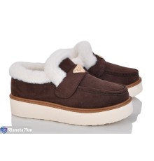Уггі жіночі на зиму (8 пар р.36-41) коричневий  "LOREDANA"