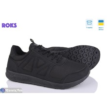 Кросівки чоловічі на весну/осінь (6 пар р.40-45) чорний  "Roks"