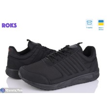 Кросівки чоловічі на весну/осінь (6 пар р.40-45) чорний  "Roks"
