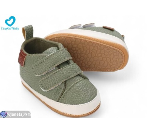 Дитячі кросівки на весну/осінь (6 пар р.11-13) зелений  "Comfort-baby"
