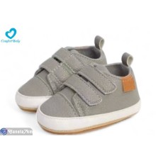 Дитячі кросівки на весну/осінь (6 пар р.11-13) сірий  "Comfort-baby"