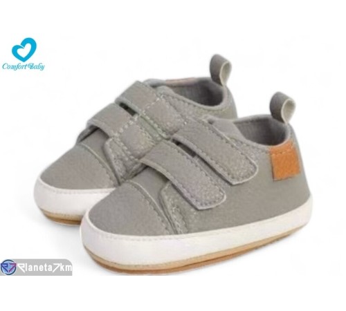 Дитячі кросівки на весну/осінь (6 пар р.11-13) сірий  "Comfort-baby"