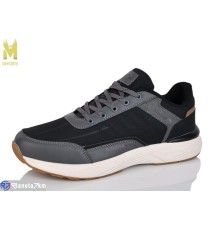 Кросівки чоловічі на весну/осінь (8 пар р.41-46) сірий  "M.Shoes"