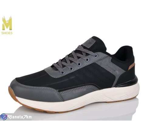 Кросівки чоловічі на весну/осінь (8 пар р.41-46) сірий  "M.Shoes"