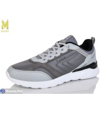 Кросівки чоловічі на весну/осінь (8 пар р.41-46) сірий  "M.Shoes"