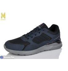 Кросівки чоловічі на весну/осінь (8 пар р.41-46) синій  "M.Shoes"
