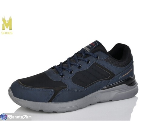 Кросівки чоловічі на весну/осінь (8 пар р.41-46) синій  "M.Shoes"