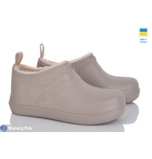 Калоші жіночі на весну/осінь (8 пар р.37-41) бежевий  "LEO"