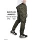 Штани чоловічі на весну/осінь (8 шт. р.сетка 30-38) хакі "Graf"