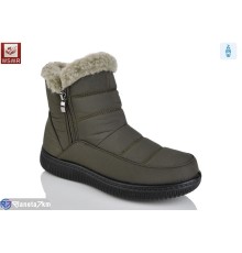 Дутики жіночі на зиму (8 пар р.36-41) хакі  "WSMR"