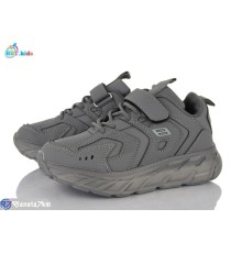 Дитячі кеди на весну/осінь (8 пар р.32-37) сірий  "BBT"