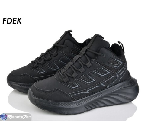 Дитячі кросівки на весну/осінь (8 пар р.36-41) чорний  "FDEK"
