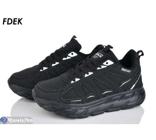Кросівки на весну/осінь (8 пар р.36-41) чорний  "FDEK"
