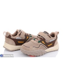 Дитячі кросівки на весну/осінь (8 пар р.32-37) коричневий  "Normashoes"