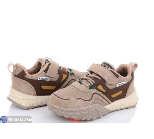 Дитячі кросівки на весну/осінь (8 пар р.32-37) коричневий  "Normashoes"