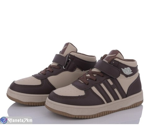 Дитячі кросівки на весну/осінь (6 пар р.32-37) коричневий  "Normashoes"