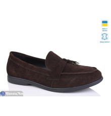 Туфлі жіночі на весну/осінь (6 пар р.37-41) коричневий  "LIKA"
