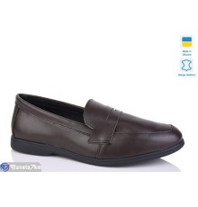 Туфлі жіночі на весну/осінь (6 пар р.37-41) коричневий  "LIKA"
