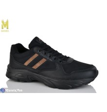 Кросівки чоловічі на весну/осінь (8 пар р.41-46) чорний  "M.Shoes"