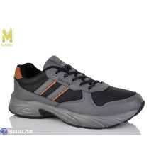 Кросівки чоловічі на весну/осінь (8 пар р.41-46) сірий  "M.Shoes"