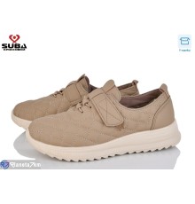 Кросівки жіночі на весну/осінь (8 пар р.37-42) коричневий  "SUBA"
