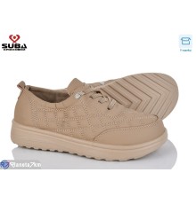 Кросівки жіночі на весну/осінь (8 пар р.37-42) коричневий  "SUBA"