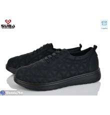Кросівки жіночі на весну/осінь (6 пар р.40-42) чорний  "SUBA"