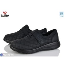 Кросівки жіночі на весну/осінь (8 пар р.37-41) чорний  "SUBA"
