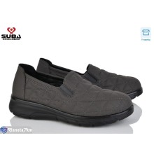 Сліпони жіночі на весну/осінь (8 пар р.37-41) сірий  "SUBA"