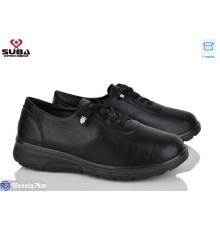 Кросівки жіночі на весну/осінь (8 пар р.37-41) чорний  "SUBA"