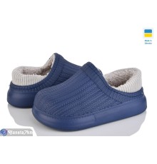 Калоші дитячі на весну/осінь (8 пар р.25-36) синій  "LEO"