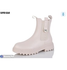 Черевики жіночі на весну/осінь (6 пар р.36-41) бежевий  "Super Gear"