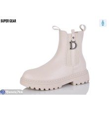 Черевики жіночі на весну/осінь (6 пар р.36-41) бежевий  "Super Gear"