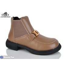 Черевики жіночі на зиму (6 пар р.36-40) коричневий  "Jibukang"