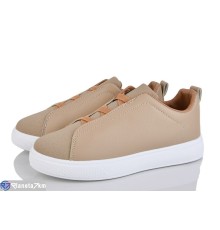 Кросівки жіночі на весну/осінь (8 пар р.36-41) коричневий  "LOREDANA"
